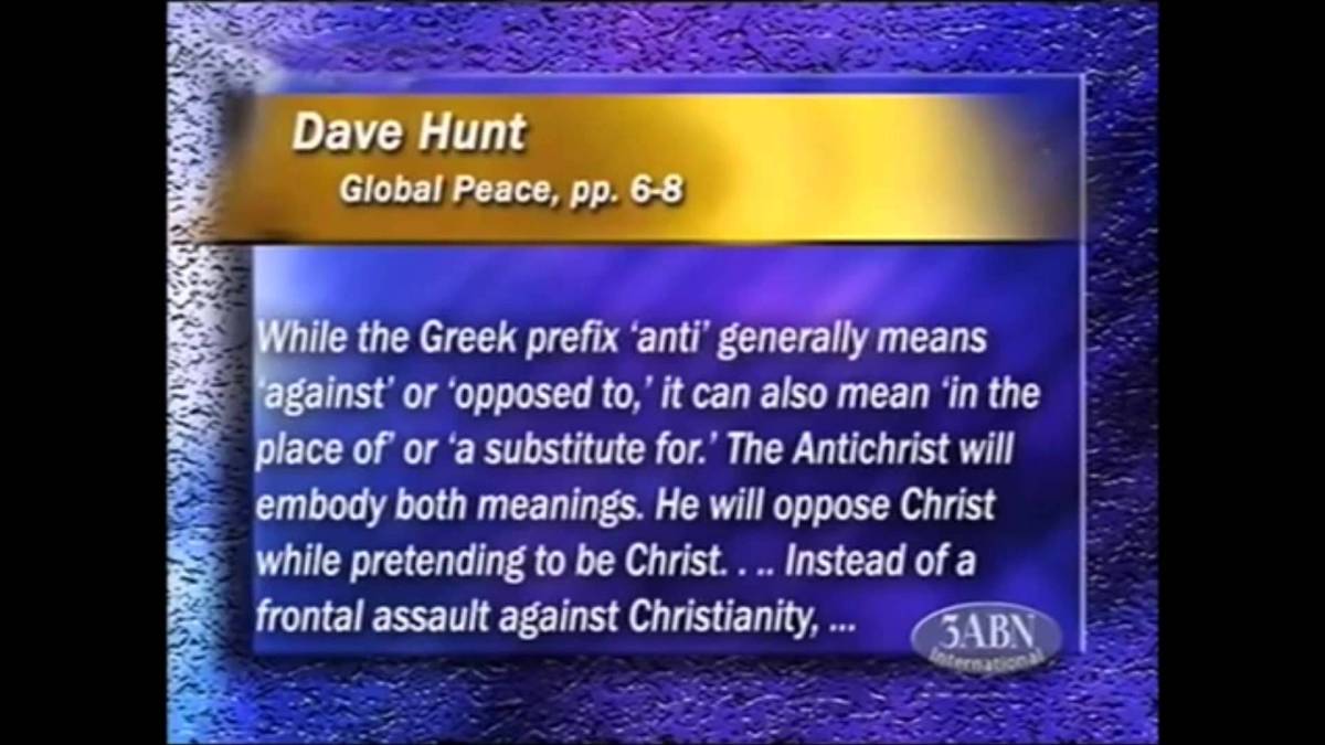 TO RULE INSTEAD OF&nbsp;CHRIST