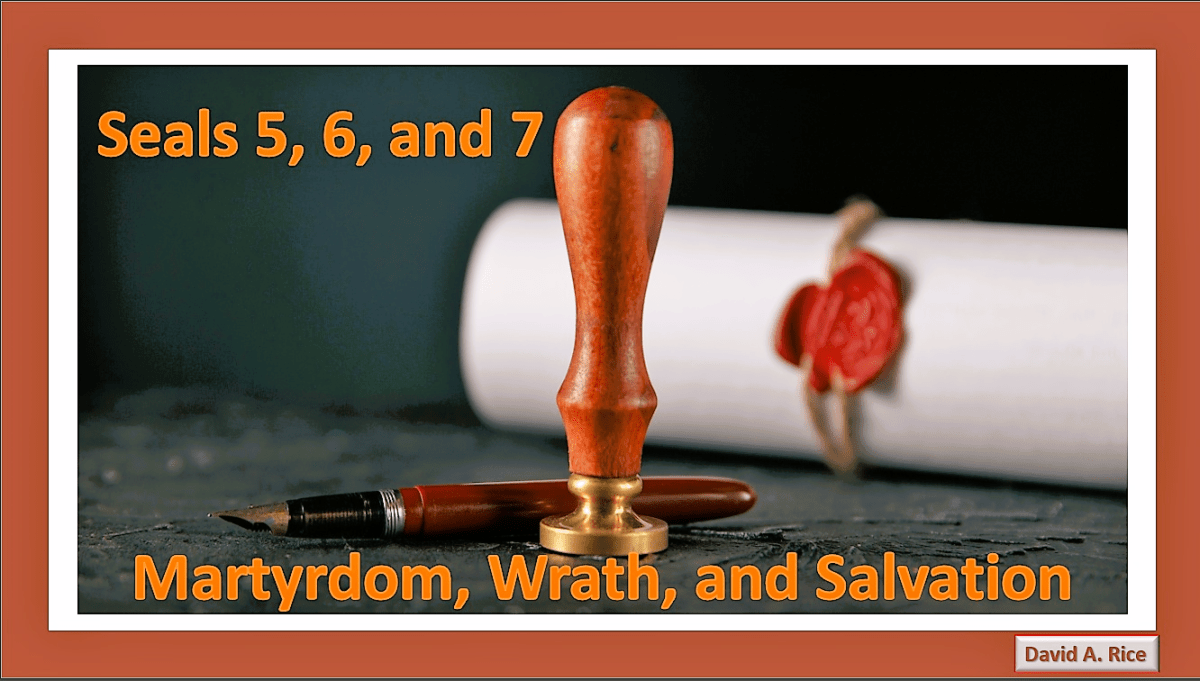 Martyrdom, Wrath and&nbsp;Salvation